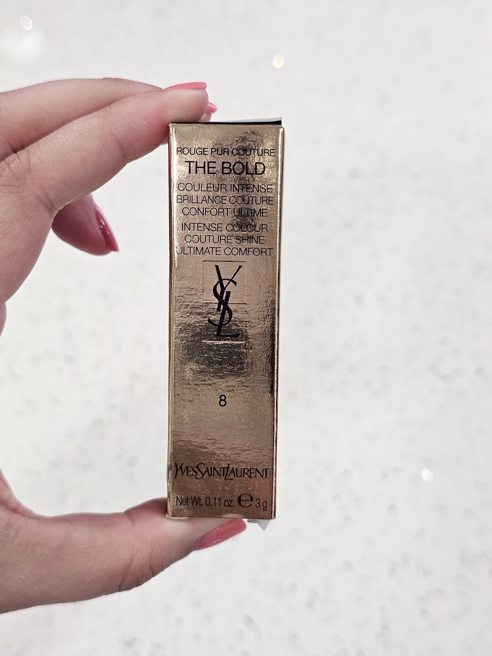 Yves Saint Laurent Rouge Pur Couture The Bold Lipstick (Shade 8)